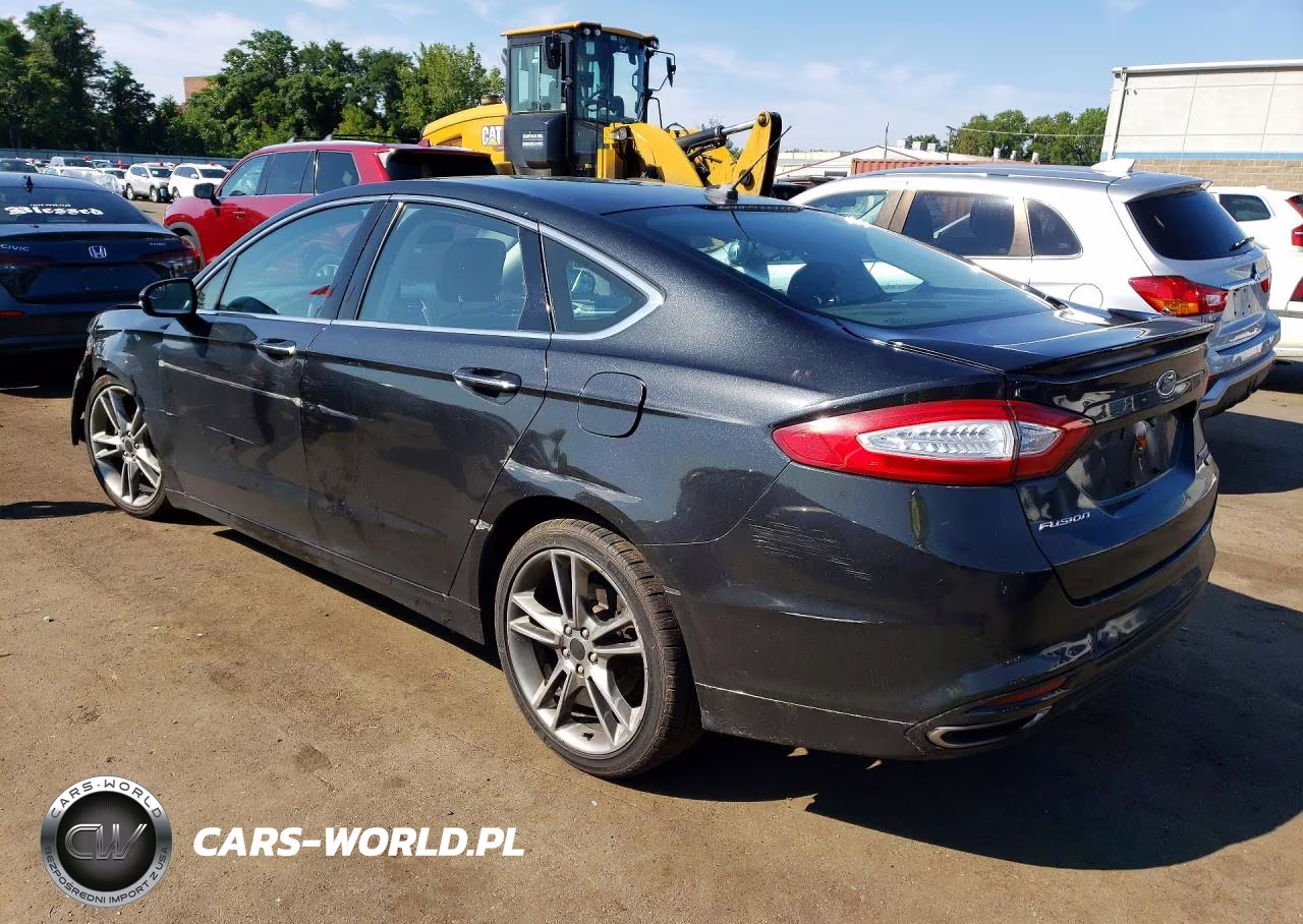 2013 Ford Fusion Titanium VIN:3FA6P0D99DR388887 - 2