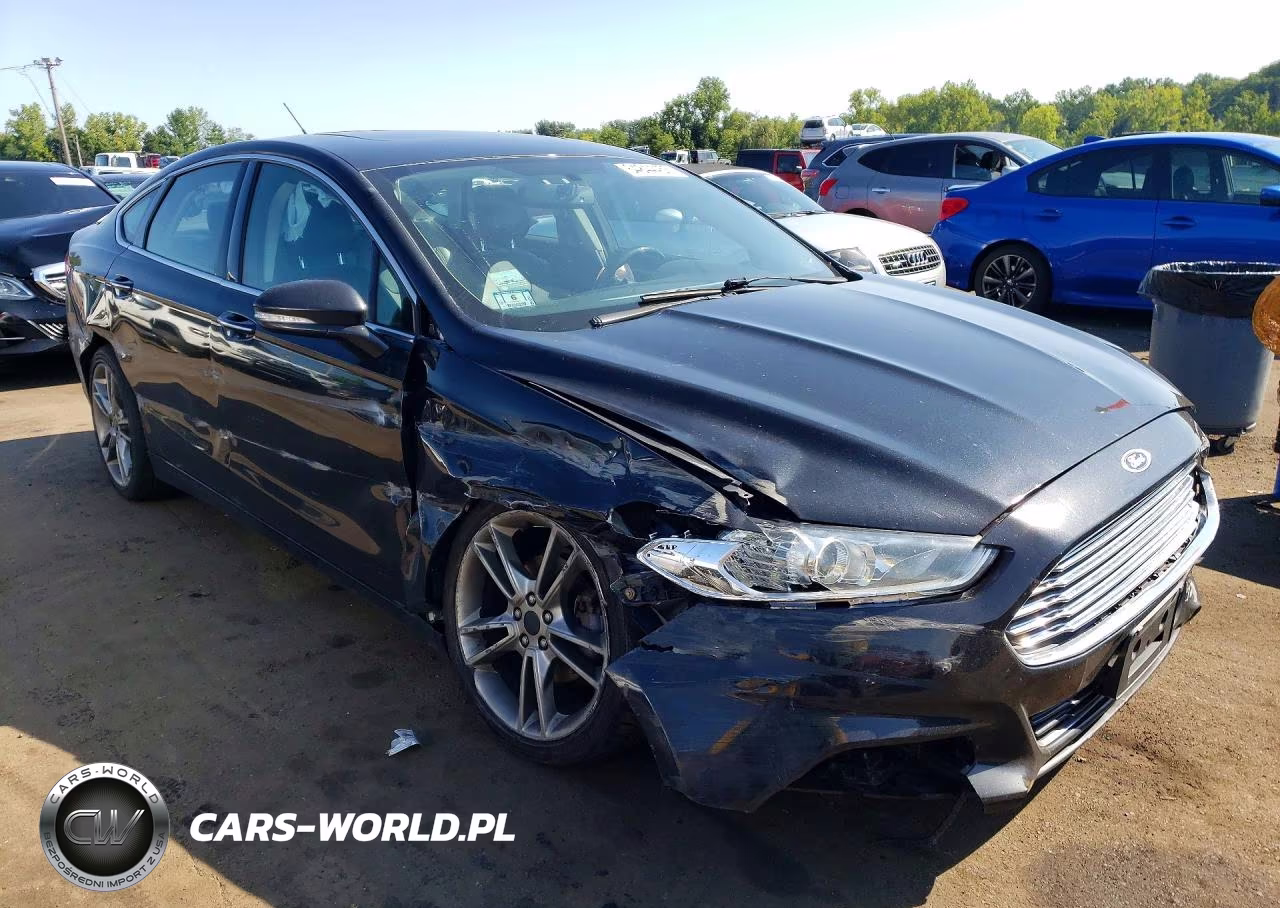 2013 Ford Fusion Titanium VIN:3FA6P0D99DR388887 - 4