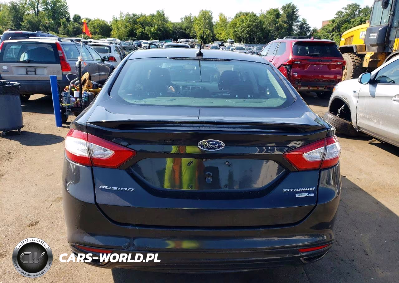 2013 Ford Fusion Titanium VIN:3FA6P0D99DR388887 - 6