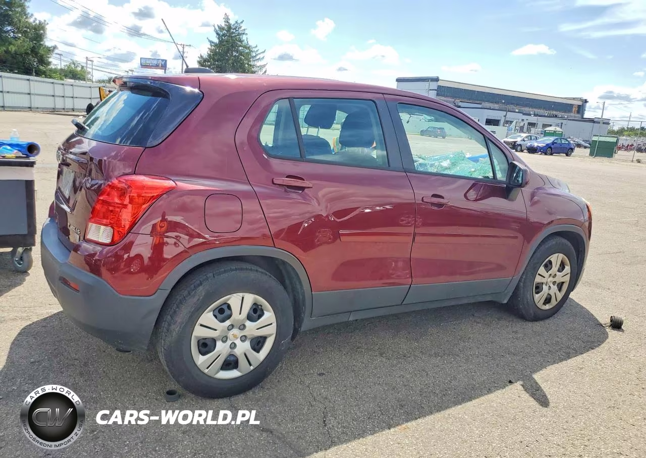 2016 Chevrolet Trax Ls VIN:3GNCJKSB6GL255681 - 3