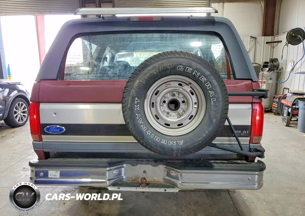 1992 Ford Bronco U100 VIN:1FMEU15N6NLA72309 - 6