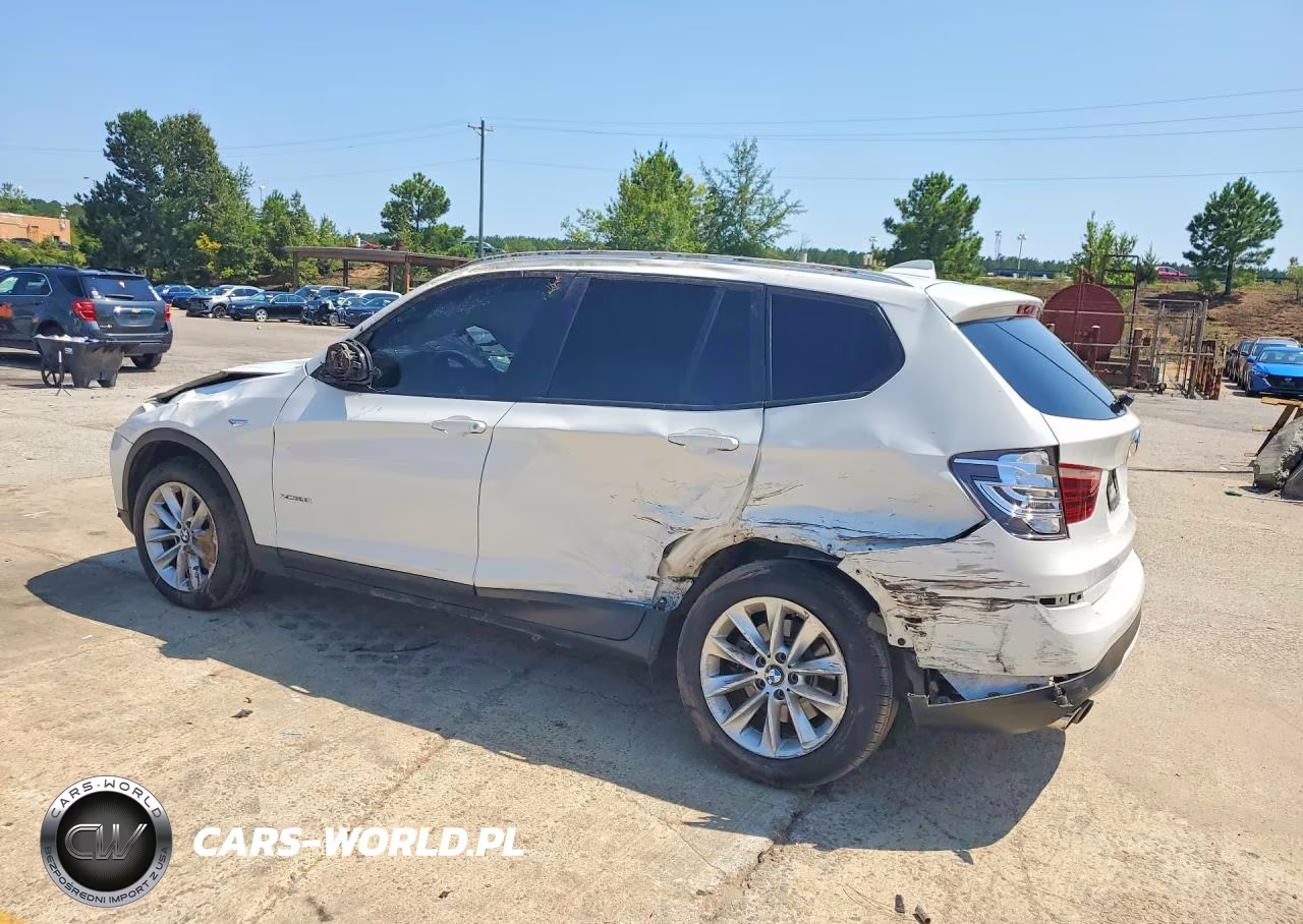 2016 BMW X3 xDrive28I VIN:5UXWX9C52G0D91603 - 2