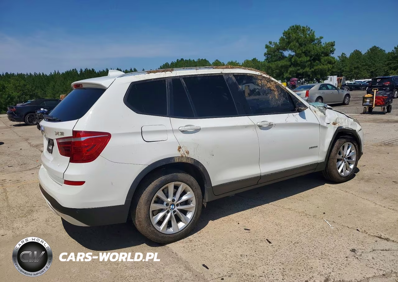 2016 BMW X3 xDrive28I VIN:5UXWX9C52G0D91603 - 3