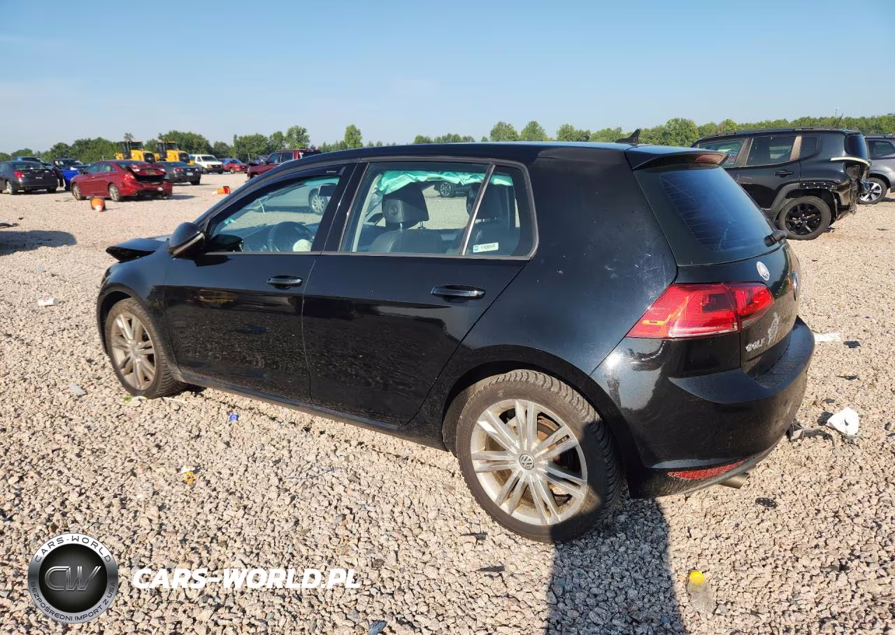 2015 Volkswagen Golf Tdi VIN:3VW2A7AUXFM055395 - 2