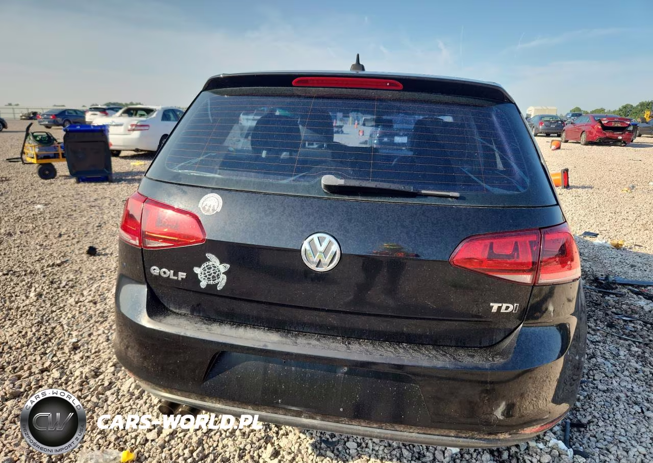 2015 Volkswagen Golf Tdi VIN:3VW2A7AUXFM055395 - 6