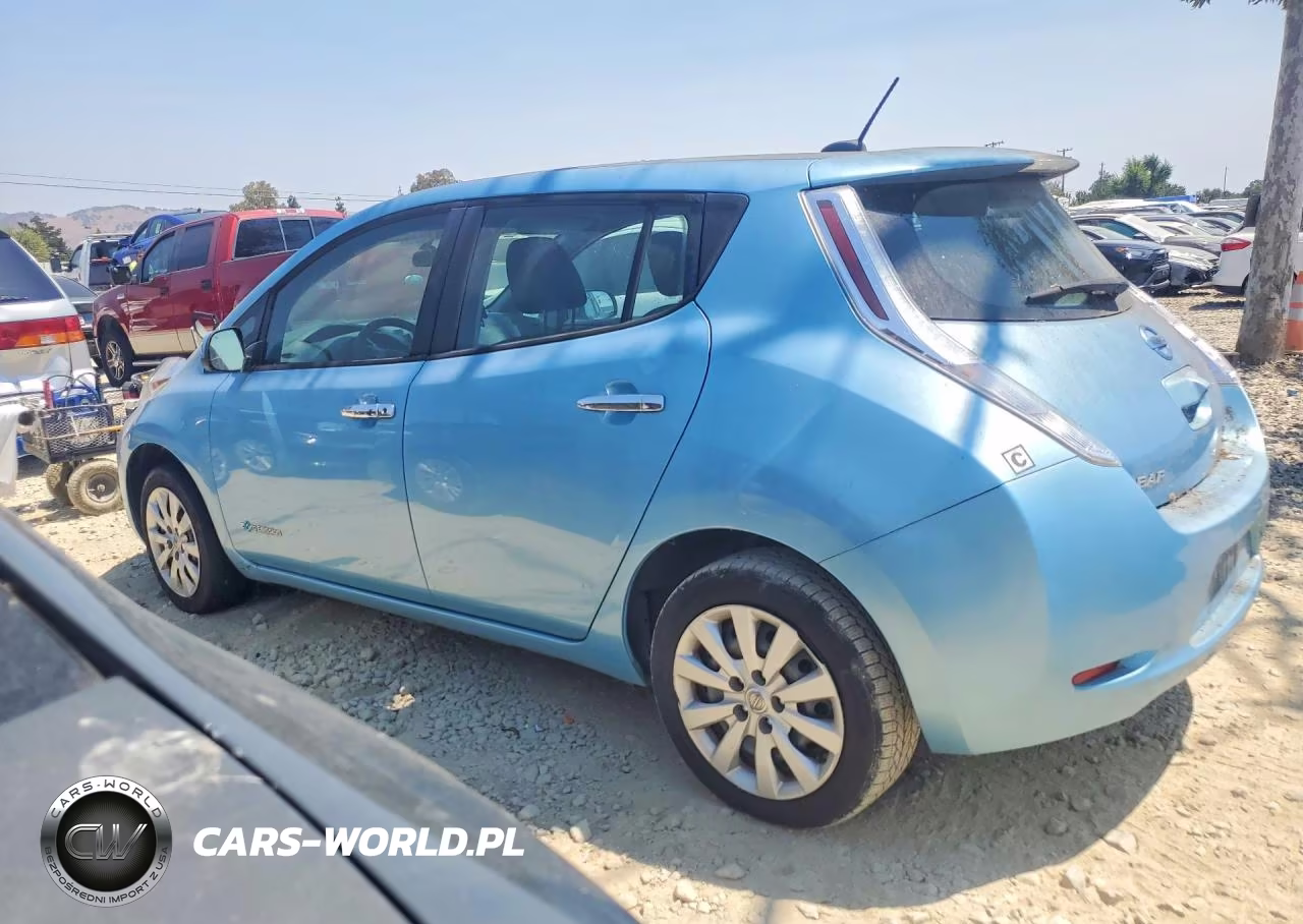 2015 Nissan Leaf S VIN:1N4AZ0CP6FC320410 - 2