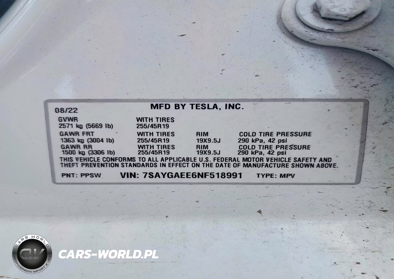 2022 Tesla Model Y VIN:7SAYGAEE6NF518991 - 13