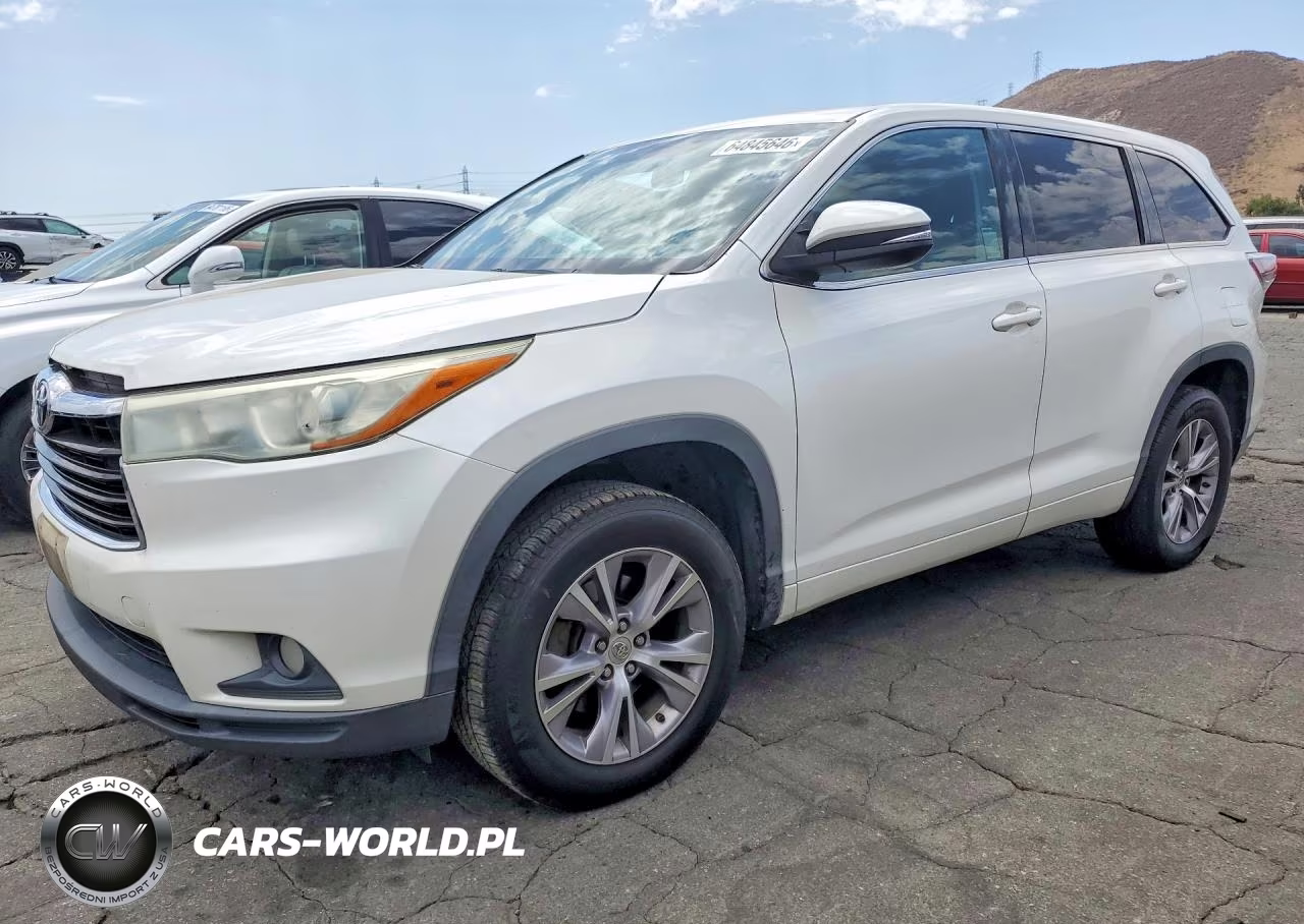 2015 Toyota Highlander Le Plus