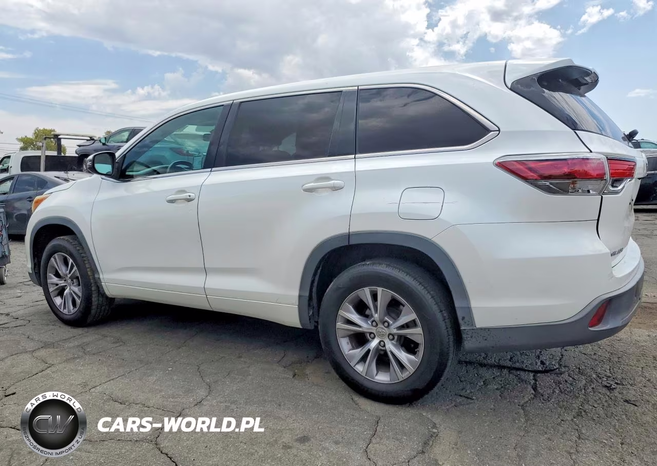 2015 Toyota Highlander Le Plus VIN:5TDZKRFH5FS081098 - 2