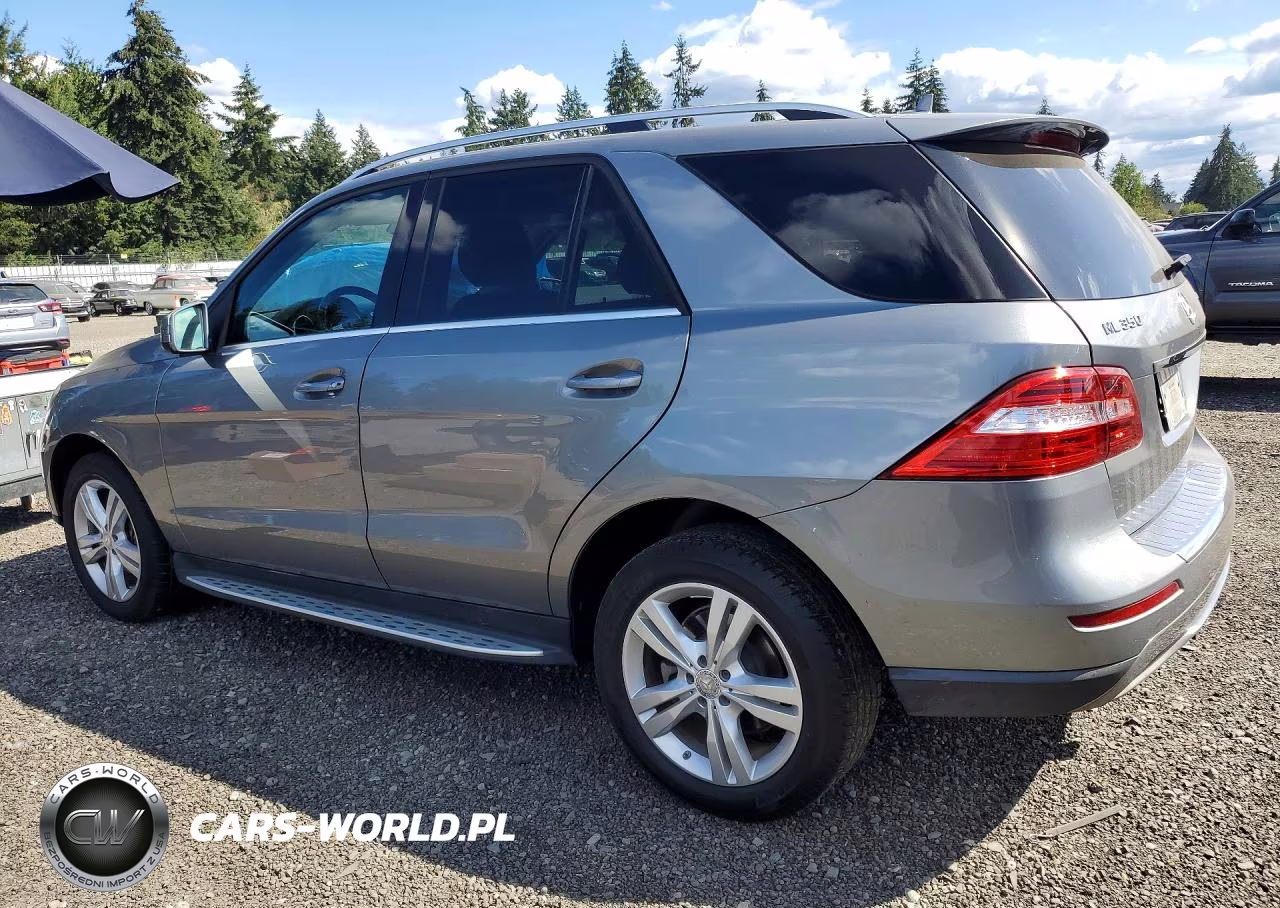 2014 Mercedes-Benz Ml 350 Bluetec VIN:4JGDA2EB0EA275367 - 2