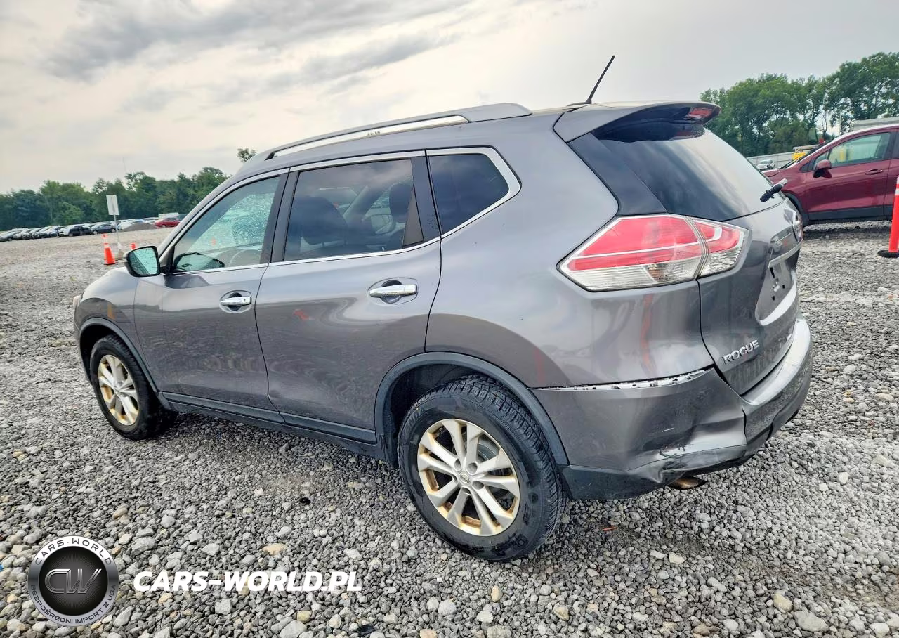 2015 Nissan Rogue Sv VIN:KNMAT2MT5FP586741 - 2