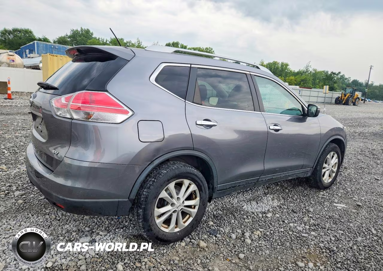 2015 Nissan Rogue Sv VIN:KNMAT2MT5FP586741 - 3