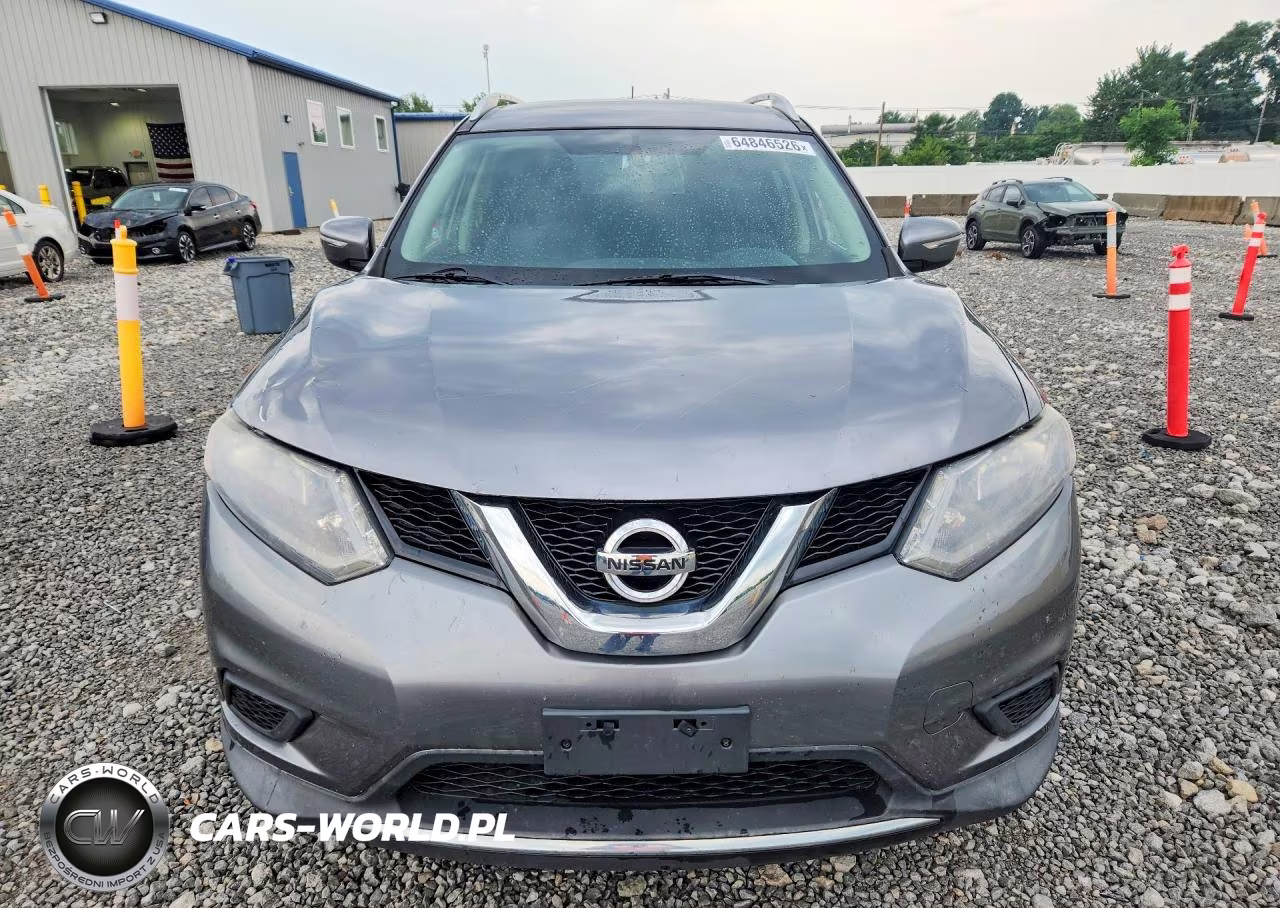 2015 Nissan Rogue Sv VIN:KNMAT2MT5FP586741 - 5