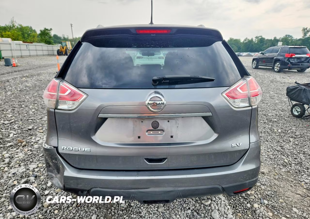 2015 Nissan Rogue Sv VIN:KNMAT2MT5FP586741 - 6