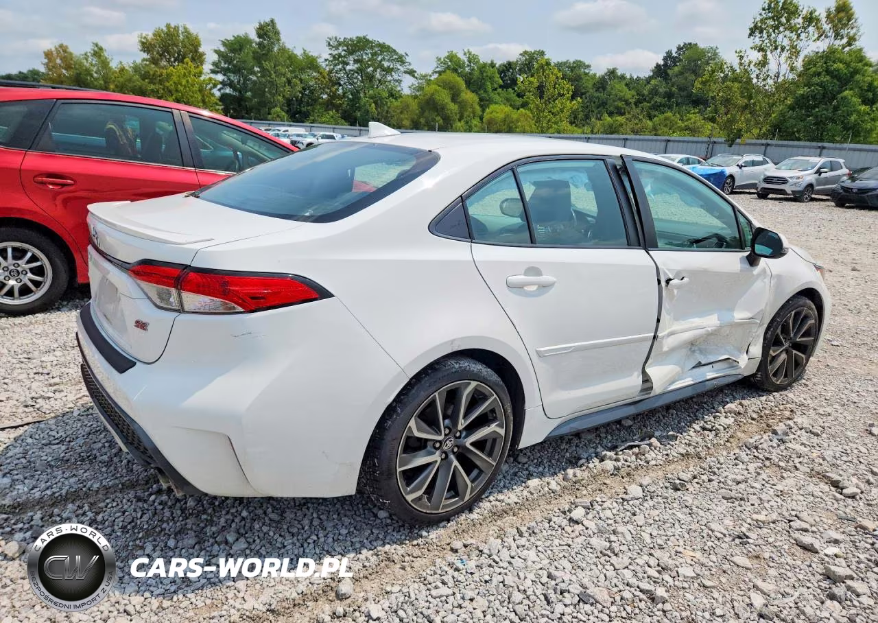 2021 Toyota Corolla Se VIN:5YFS4MCE9MP079840 - 3