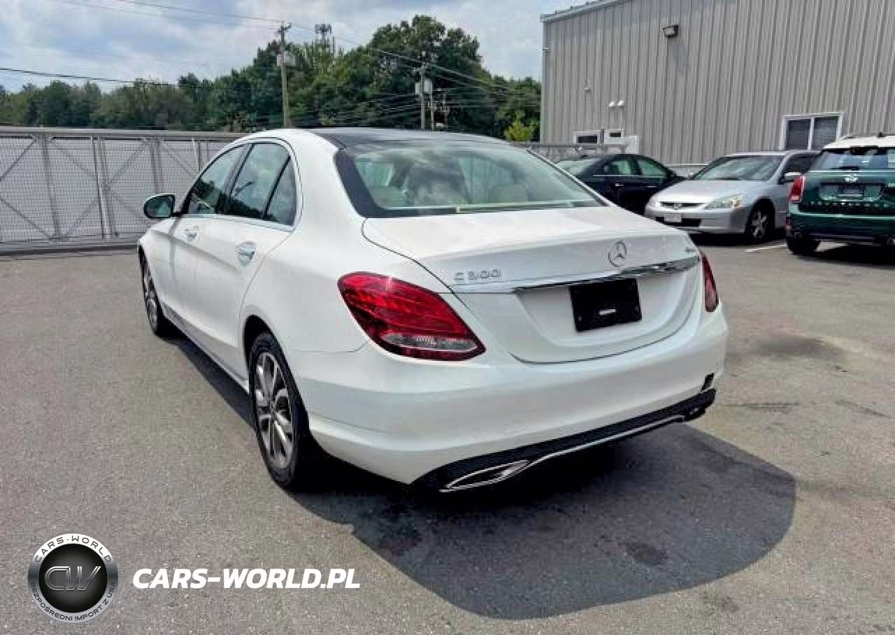 2017 Mercedes-Benz C 300 4Matic VIN:55SWF4KB8HU221677 - 2