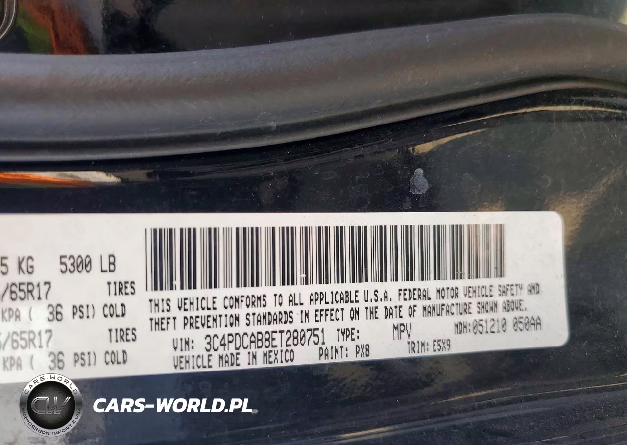 2014 Dodge Journey Se VIN:3C4PDCAB8ET280751 - 13