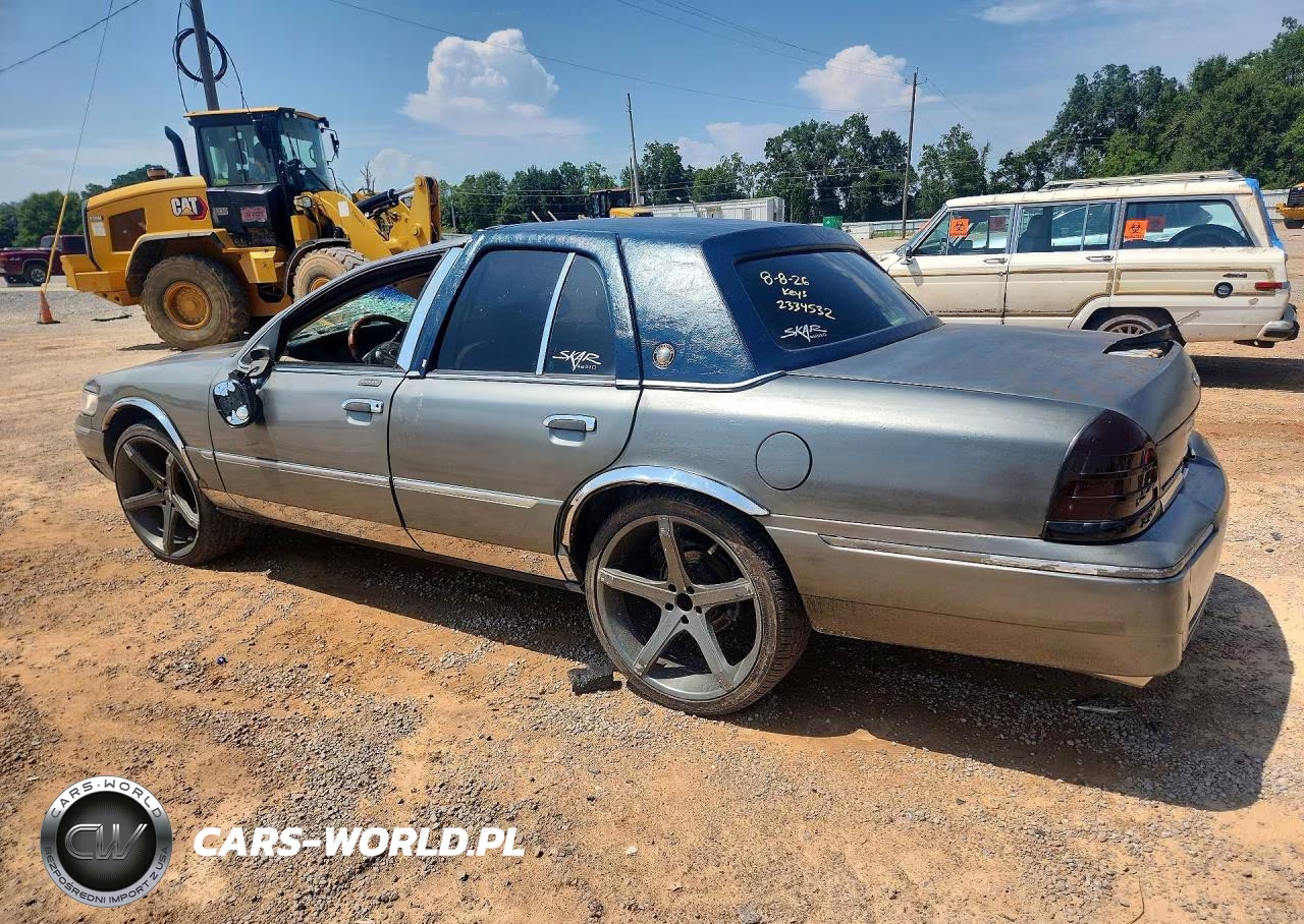 2001 Mercury Grand Marquis Ls VIN:2MEFM75W61X668892 - 2