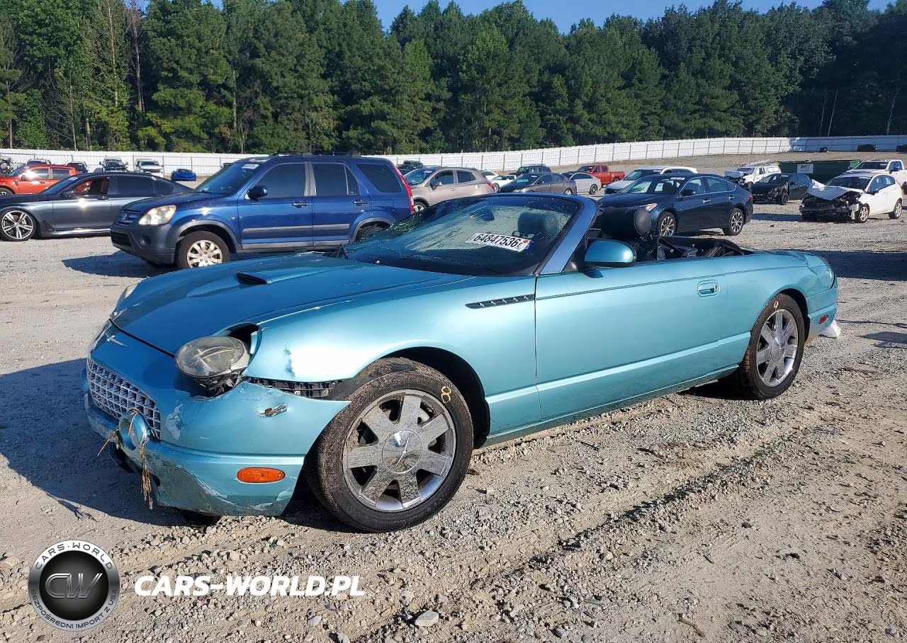 2002 Ford Thunderbird VIN:1FAHP60A52Y128738 - 1