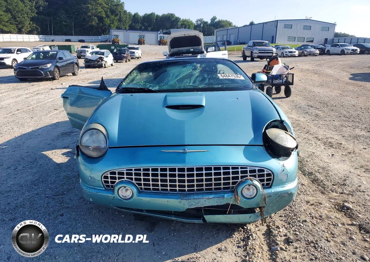 2002 Ford Thunderbird VIN:1FAHP60A52Y128738 - 5