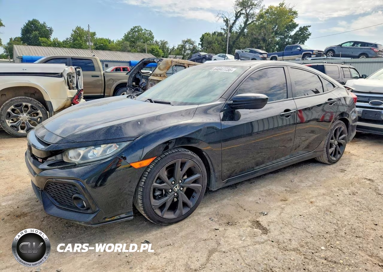 2017 Honda Civic Si VIN:2HGFC1E56HH707012 - 1