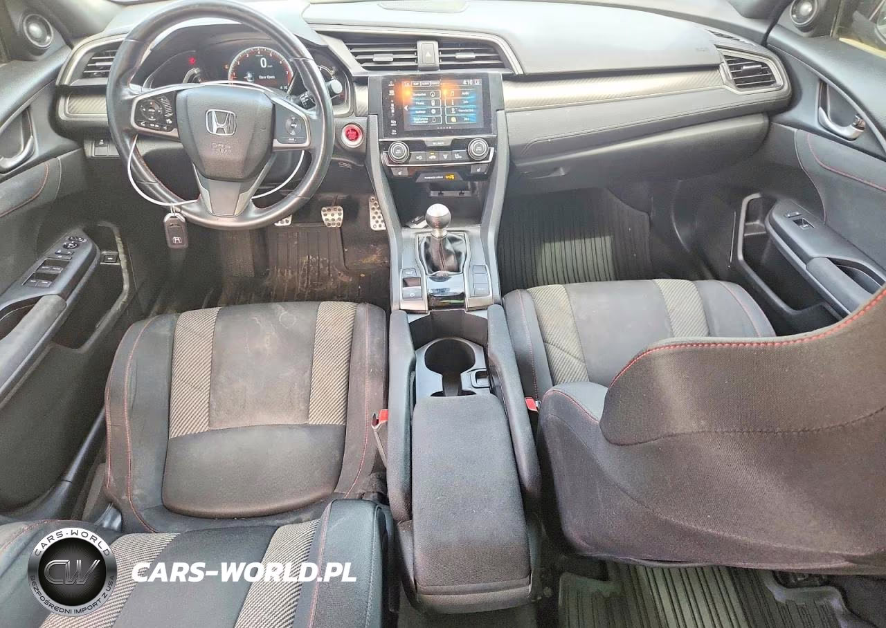 2017 Honda Civic Si VIN:2HGFC1E56HH707012 - 8