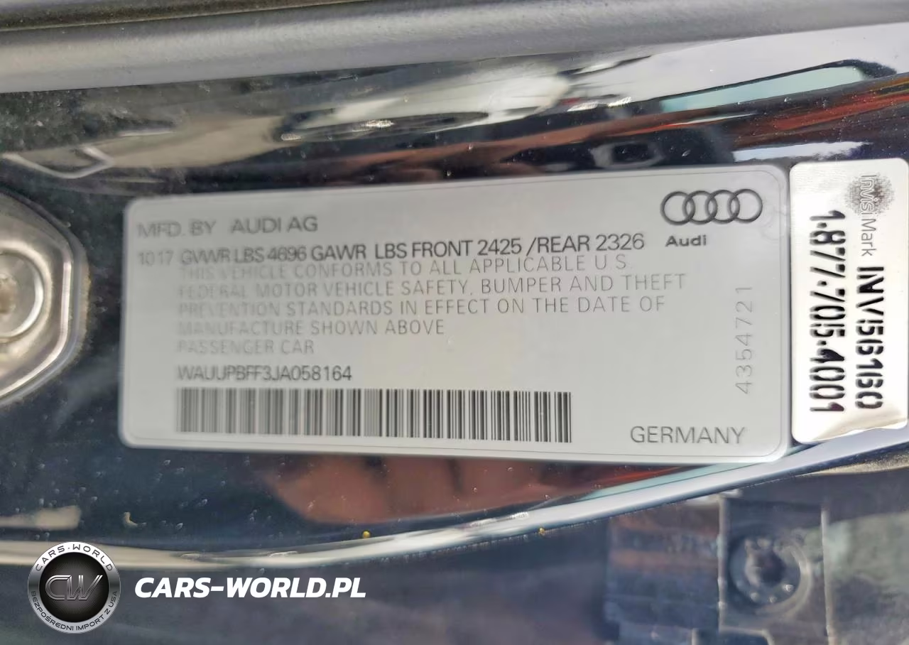 2018 Audi A3 E-Tron Premium VIN:WAUUPBFF3JA058164 - 12