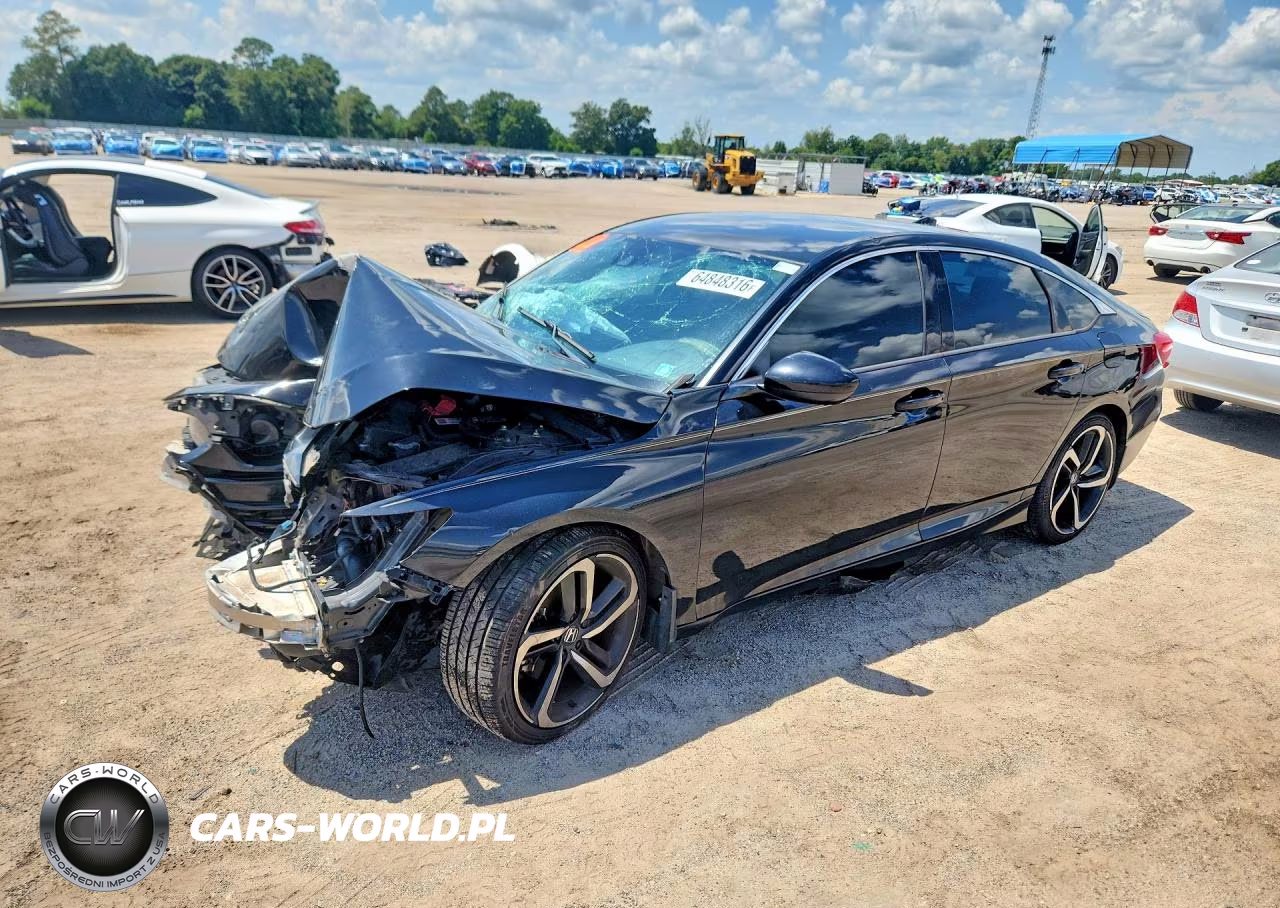 2018 Honda Accord Sport VIN:1HGCV1F39JA198919 - 1