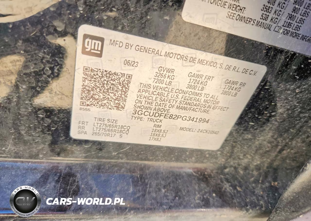 2023 Chevrolet Silverado K1500 Lt Trail Boss VIN:3GCUDFE82PG341994 - 12