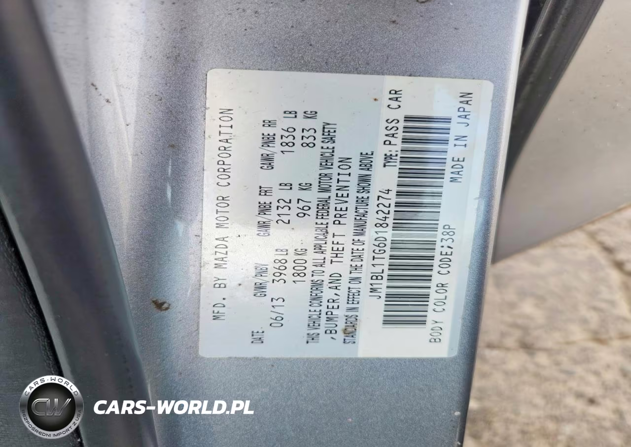 2013 Mazda 3 I VIN:JM1BL1TG6D1842274 - 12