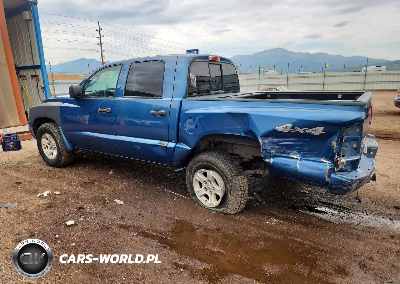 2005 Dodge Dakota Quad Slt VIN:1D7HW48N85S345884 - 2