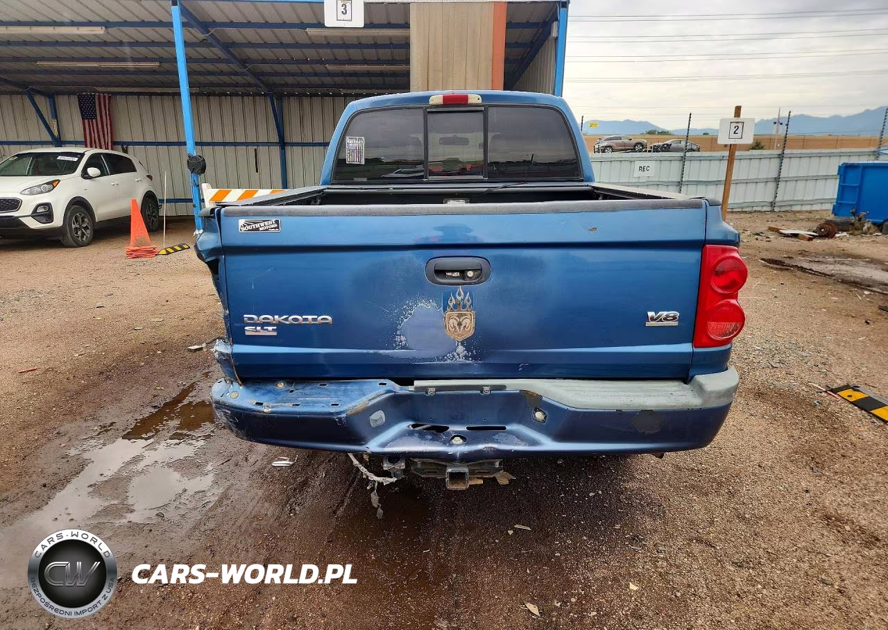 2005 Dodge Dakota Quad Slt VIN:1D7HW48N85S345884 - 6
