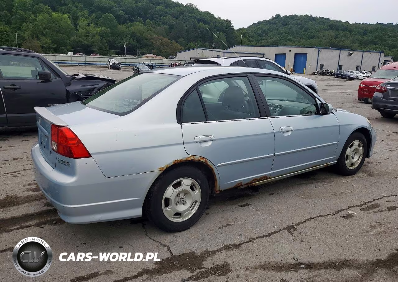 2005 Honda Civic Hybrid VIN:JHMES96695S005756 - 3