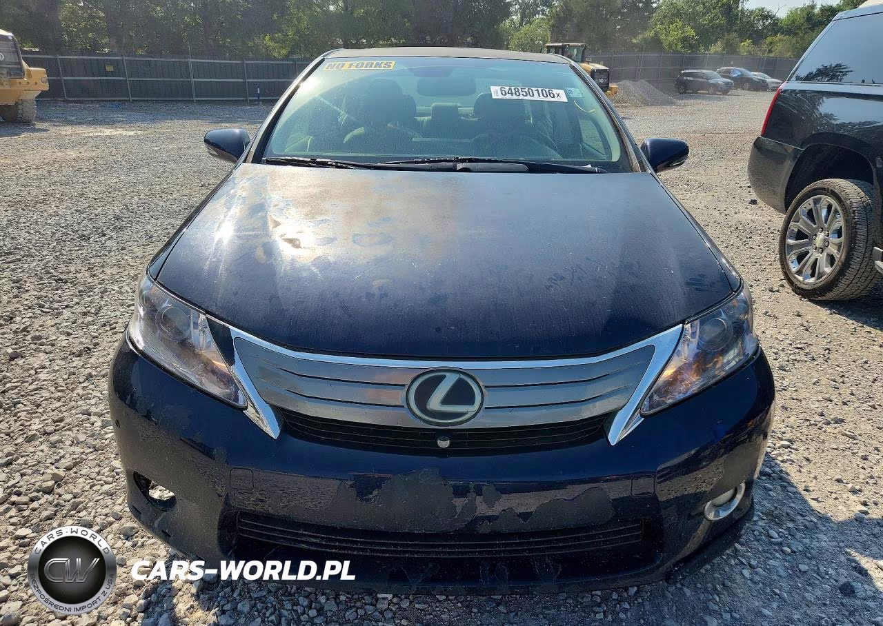 2010 Lexus Hs 250H VIN:JTHBB1BA9A2009668 - 5