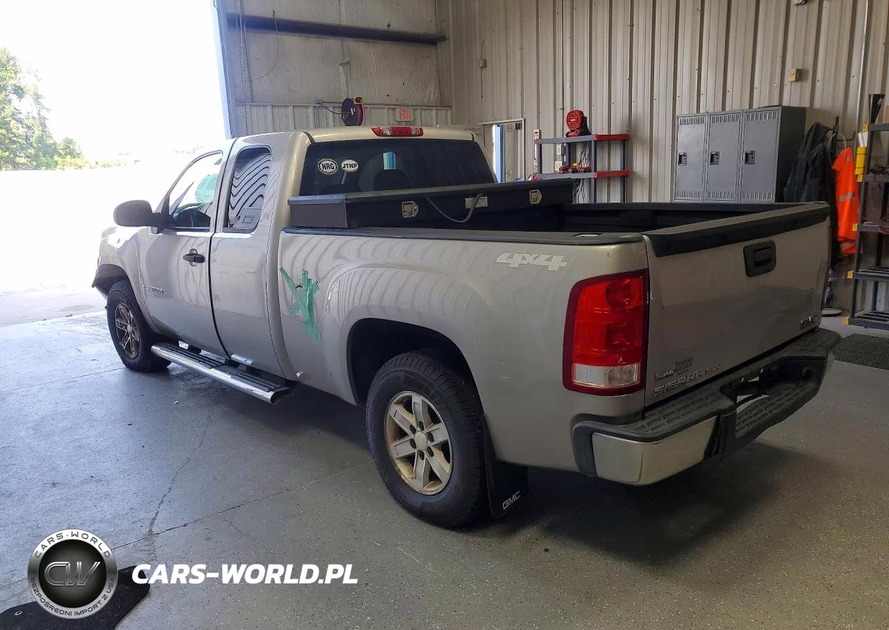 2009 GMC Sierra K1500 Sle VIN:2GTEK290391113358 - 2
