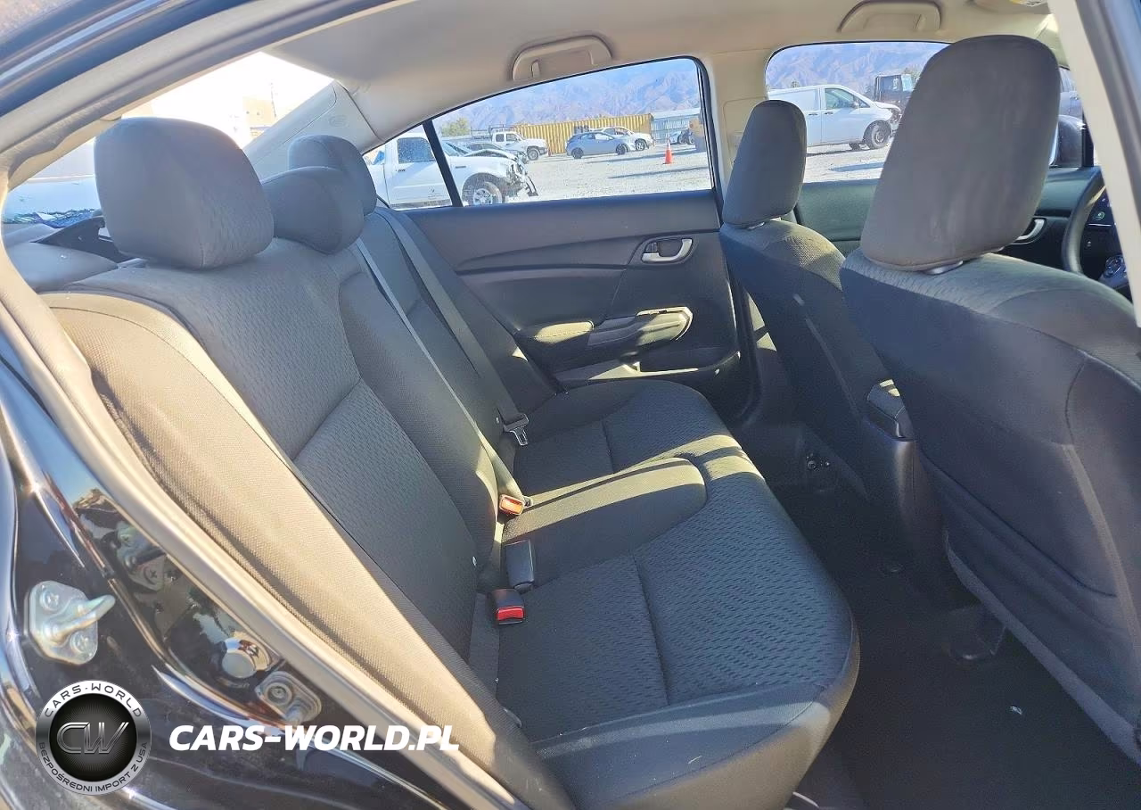 2015 Honda Civic Lx VIN:19XFB2F52FE234434 - 10