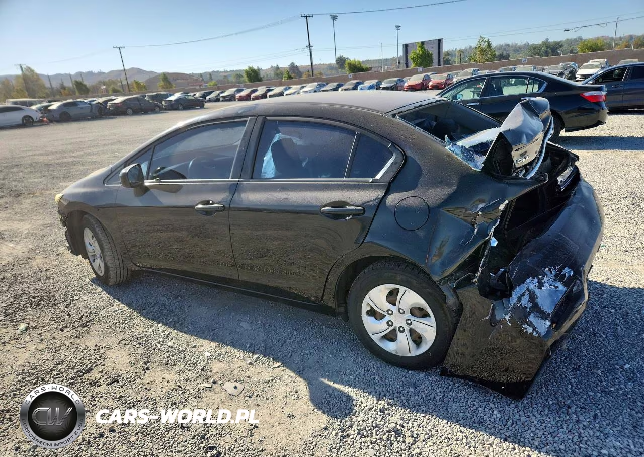2015 Honda Civic Lx VIN:19XFB2F52FE234434 - 2