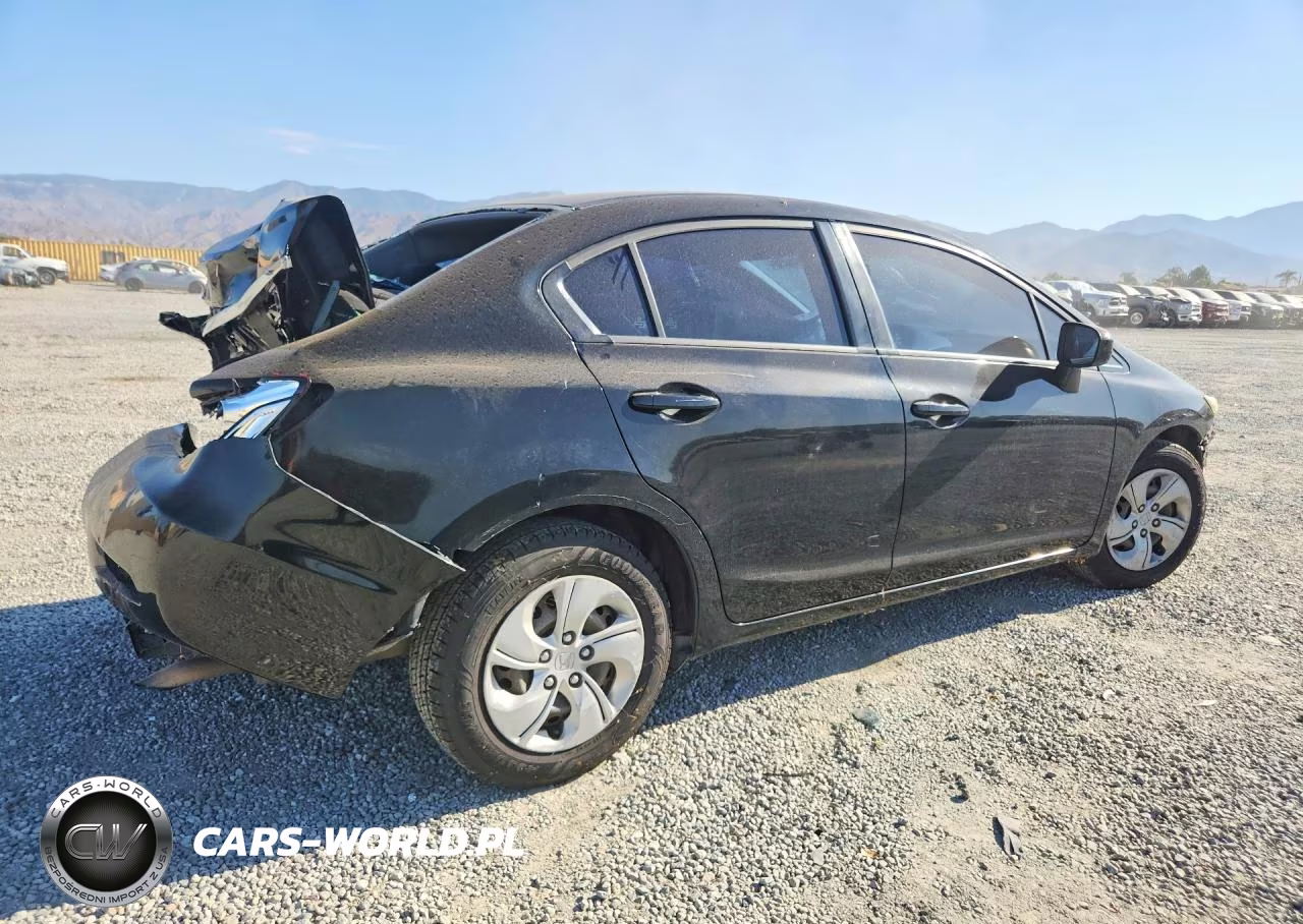 2015 Honda Civic Lx VIN:19XFB2F52FE234434 - 3