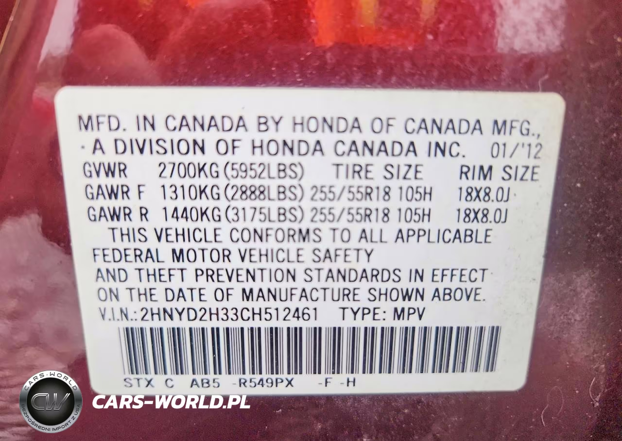 2012 Acura Mdx Technology VIN:2HNYD2H33CH512461 - 13