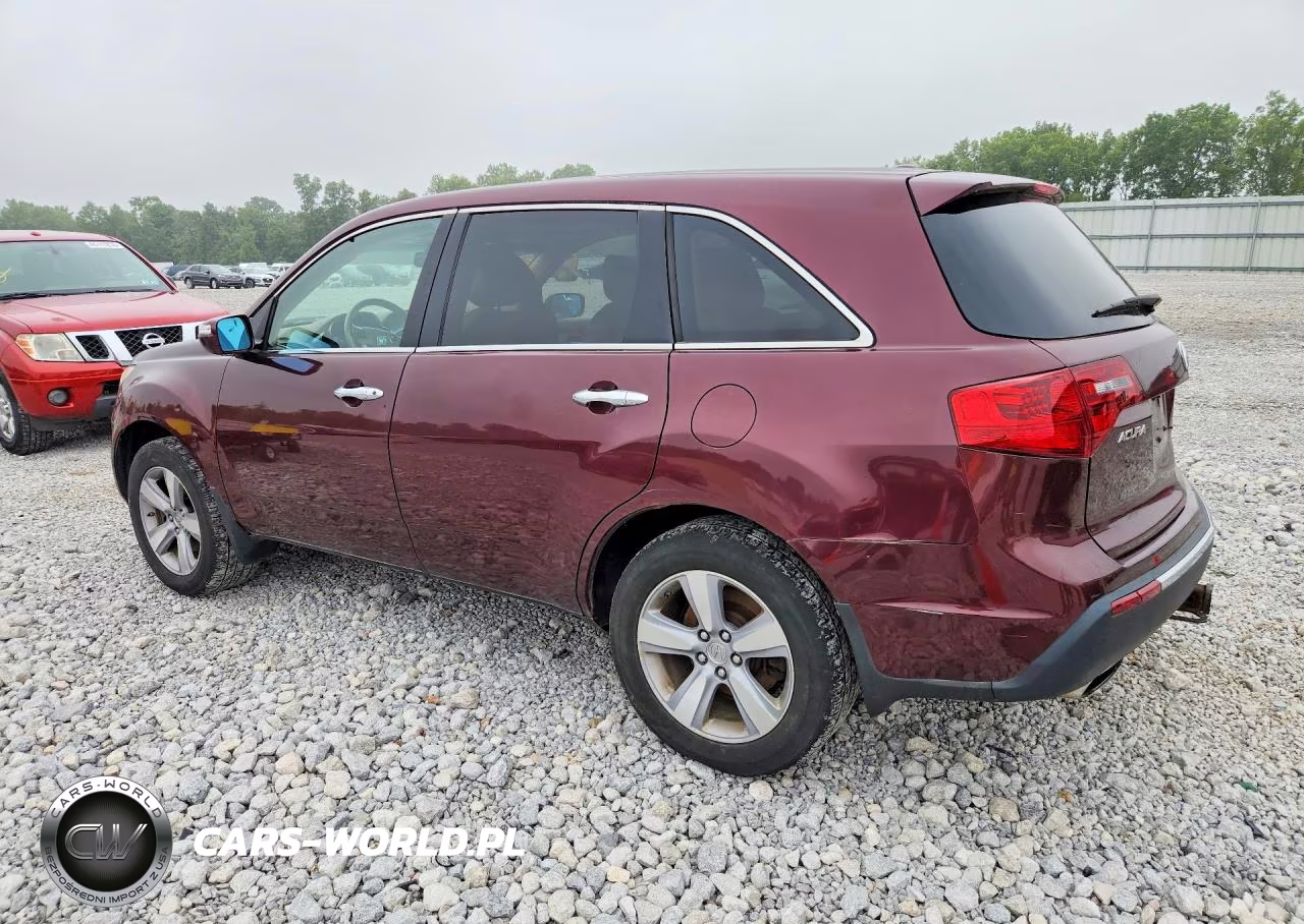 2012 Acura Mdx Technology VIN:2HNYD2H33CH512461 - 2