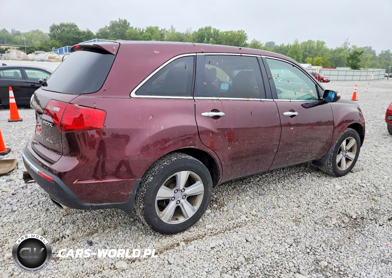 2012 Acura Mdx Technology VIN:2HNYD2H33CH512461 - 3