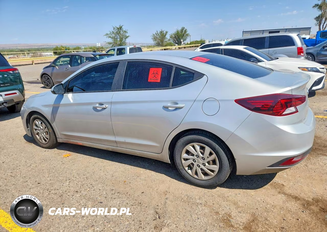 2019 Hyundai Elantra Se VIN:5NPD74LF9KH482297 - 2
