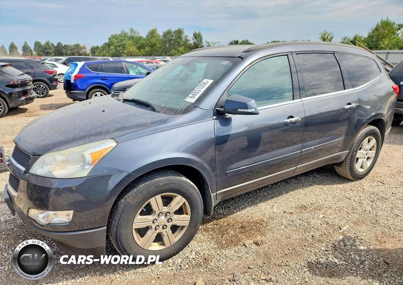 2011 Chevrolet Traverse Lt VIN:1GNKRGED6BJ328269 - 1