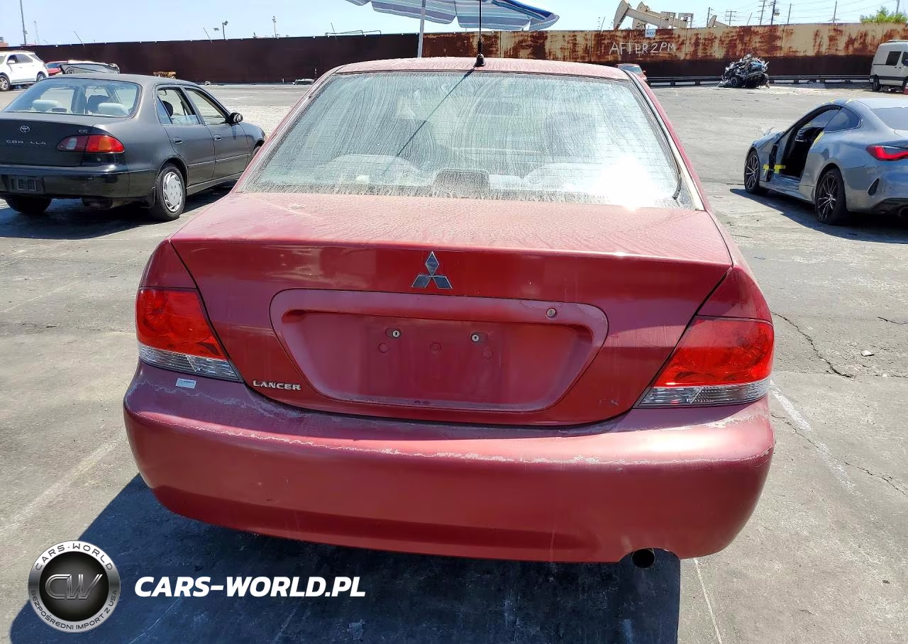 2004 Mitsubishi Lancer Es VIN:JA3AJ26E14U010520 - 6