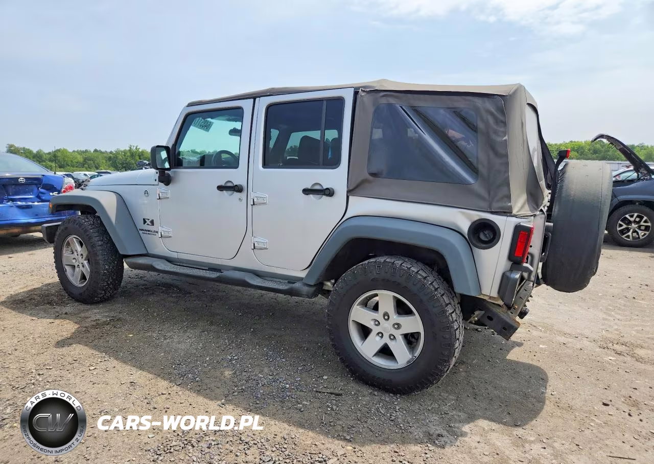 2008 Jeep Wrangler Unlimited X VIN:1J4GA391X8L545197 - 2