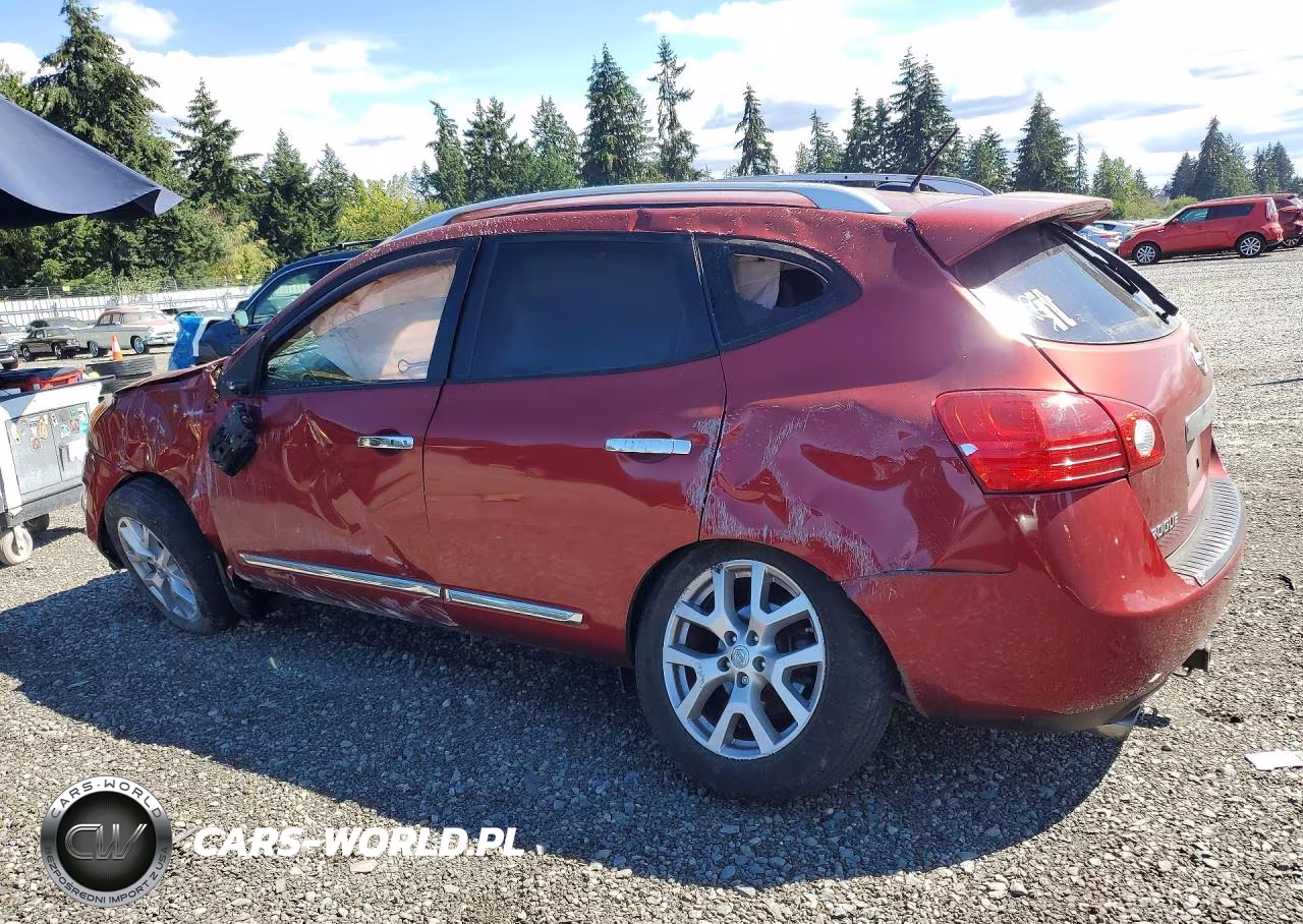 2012 Nissan Rogue S VIN:JN8AS5MV2CW406160 - 2