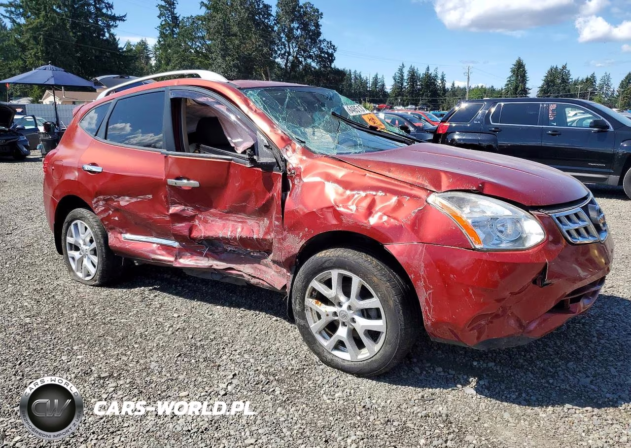 2012 Nissan Rogue S VIN:JN8AS5MV2CW406160 - 4