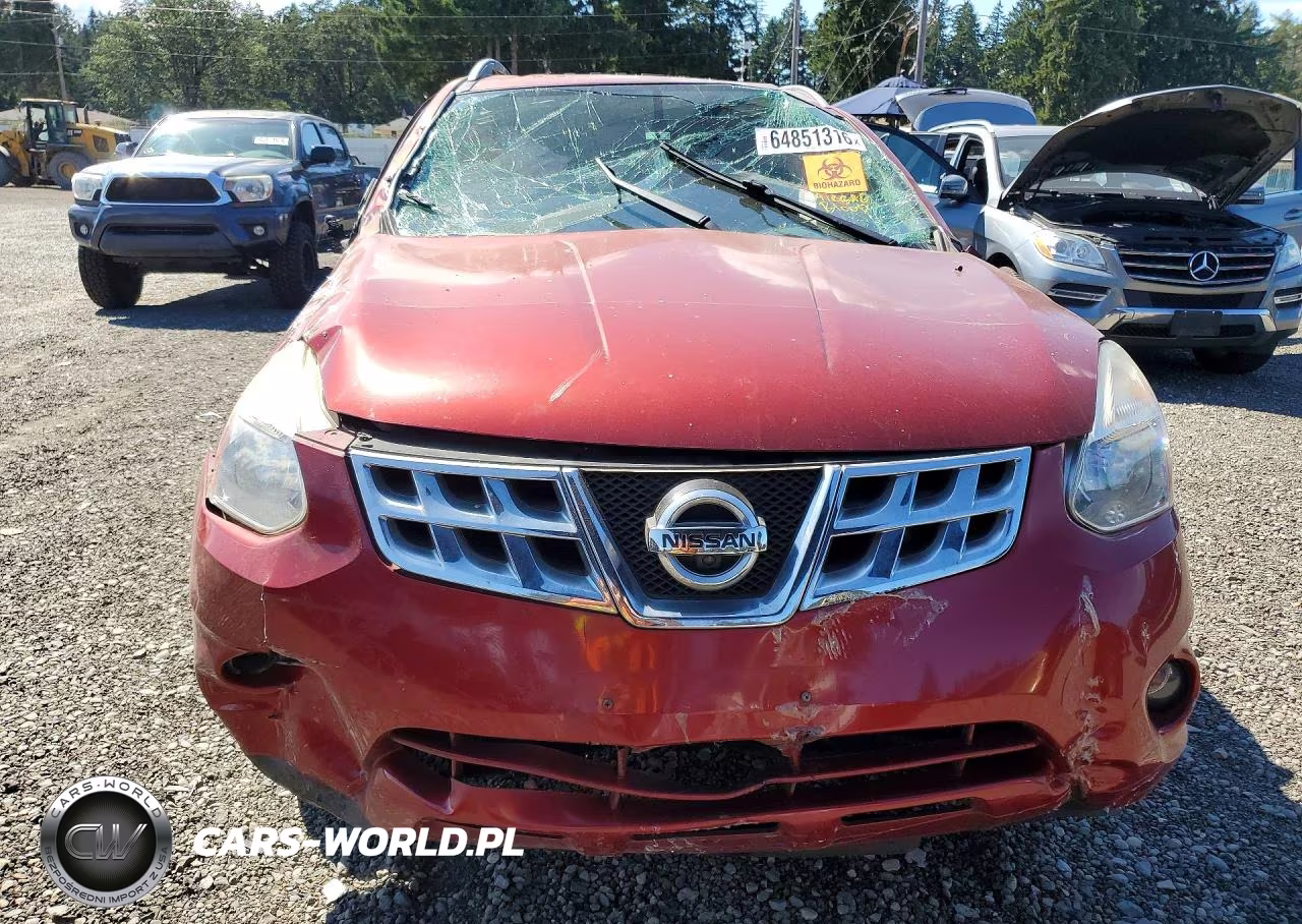 2012 Nissan Rogue S VIN:JN8AS5MV2CW406160 - 5
