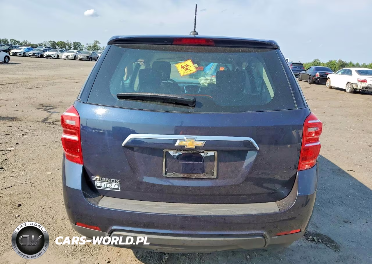 2017 Chevrolet Equinox Ls VIN:2GNALBEK8H1506913 - 6