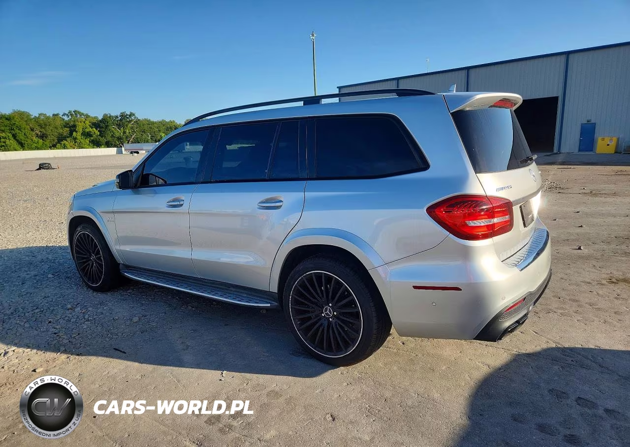 2017 Mercedes-Benz Gls 63 Amg 4Matic VIN:4JGDF7FEXHA990331 - 2